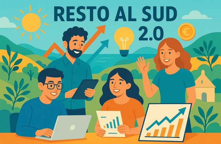 Resto al Sud 2.0: dal 15 ottobre il nuovo bando per l’autoimprenditorialità al Sud