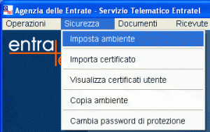 Scopri di più sull'articolo Ambiente sicurezza Entratel: procedura di rinnovo